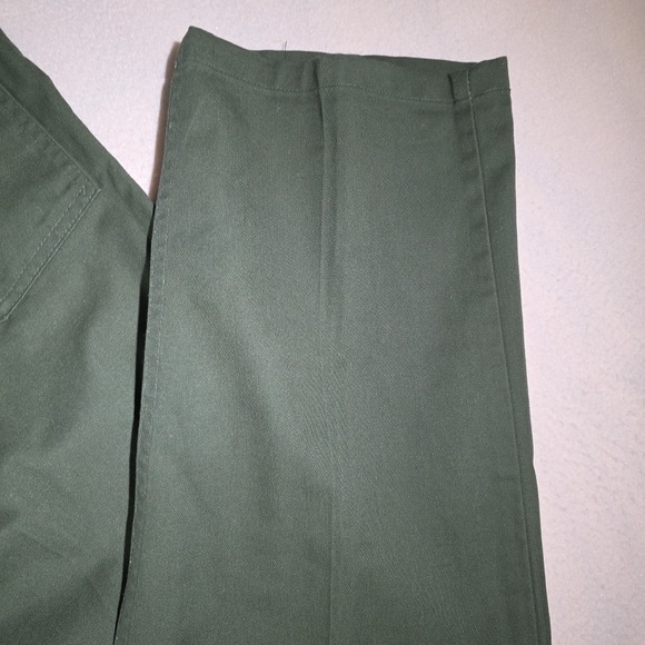Vintage Army green military pants flat front 30x33 Unisex - Picture 7 of 7